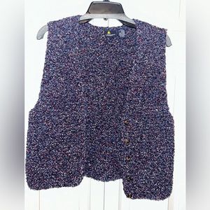Liz Claiborne Knitted Vest S/M‎
